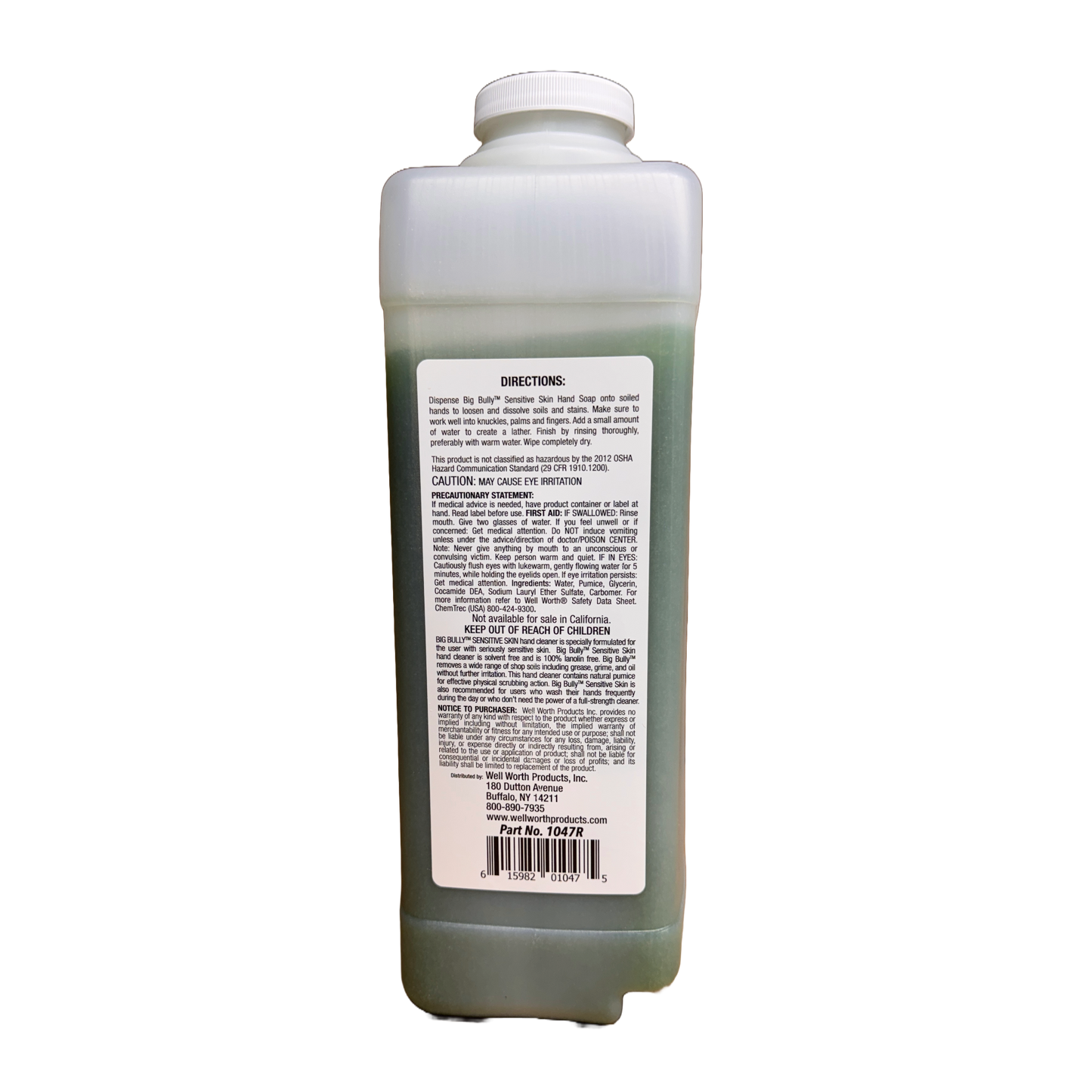 Big Bully Sensitive Skin Hand Cleaner 84 OZ