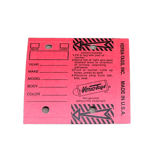 VERSA-TAGS RED