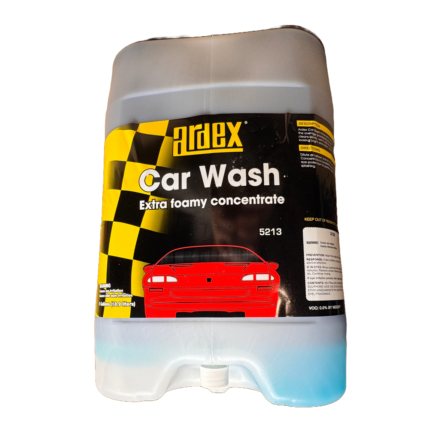 CAR WASH - 5 GAL CUBE