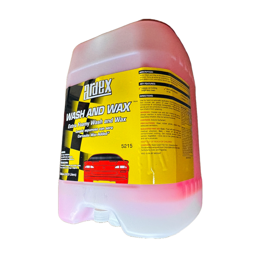 WASH & WAX - 5 GAL CUBE