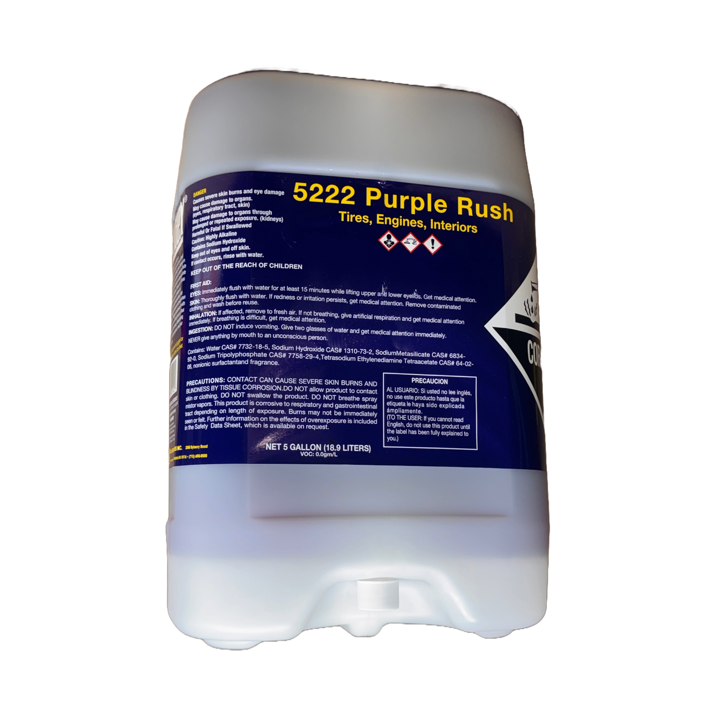 PURPLE RUSH - 5 GAL CUBE