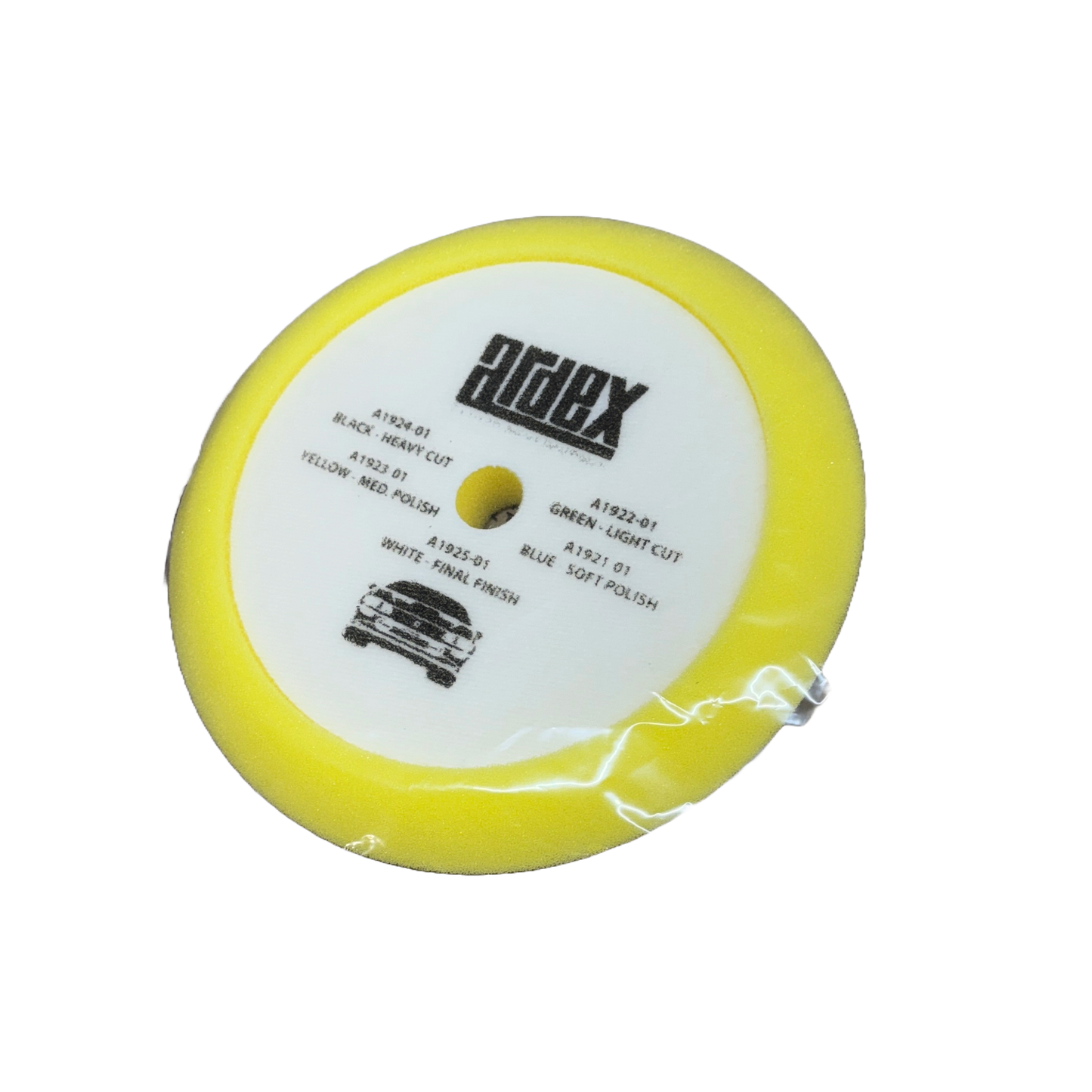 THE EDGE YELLOW MEDIUM POLISH PAD