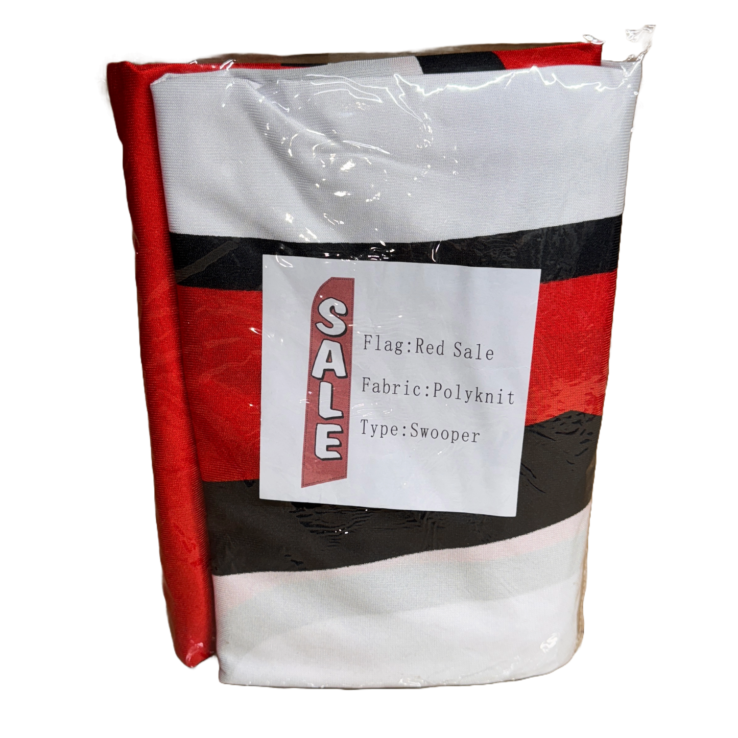 Swooper Flag Red & White SALE