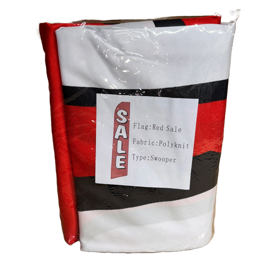 Swooper Flag Red & White SALE