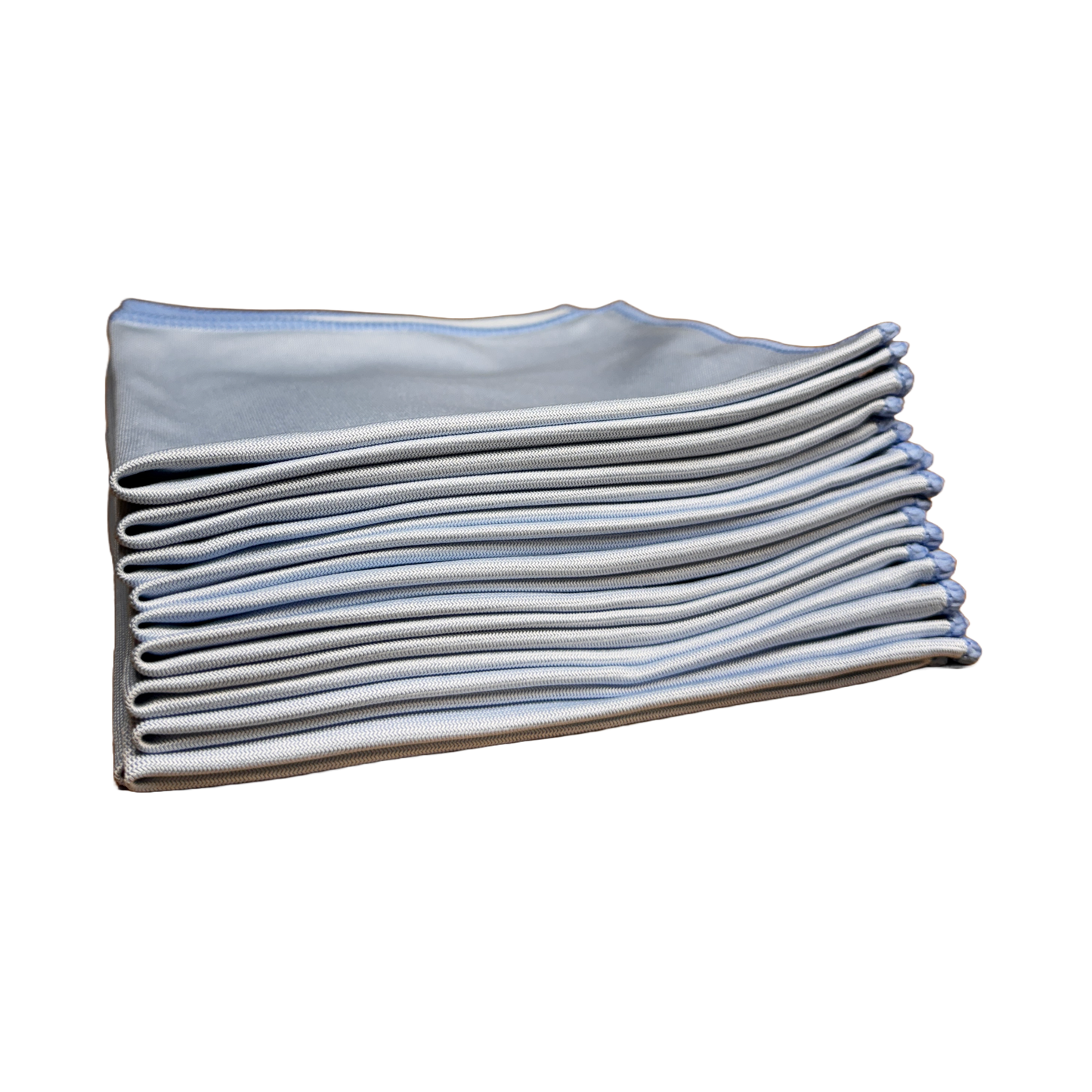 MICROFIBER GLASS CLOTH - 16X16 BLUE