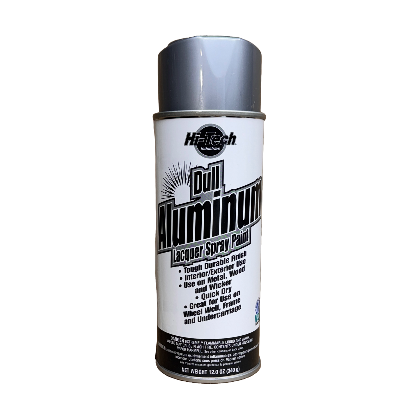 DULL ALUMINUM LACQUER SPRAY PAINT