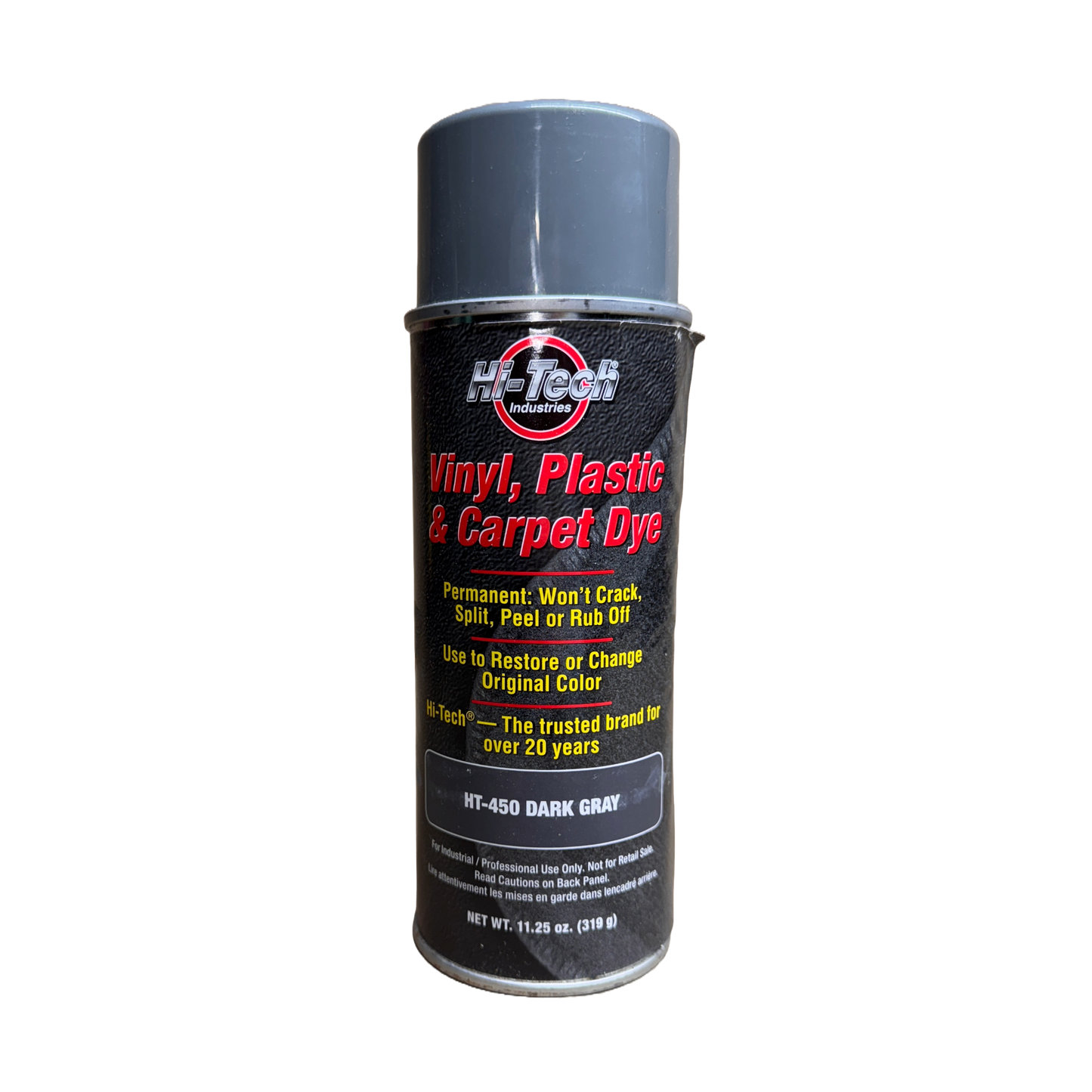 DARK GRAY HI-TECH VINYL PLASTIC & CARPET DYE