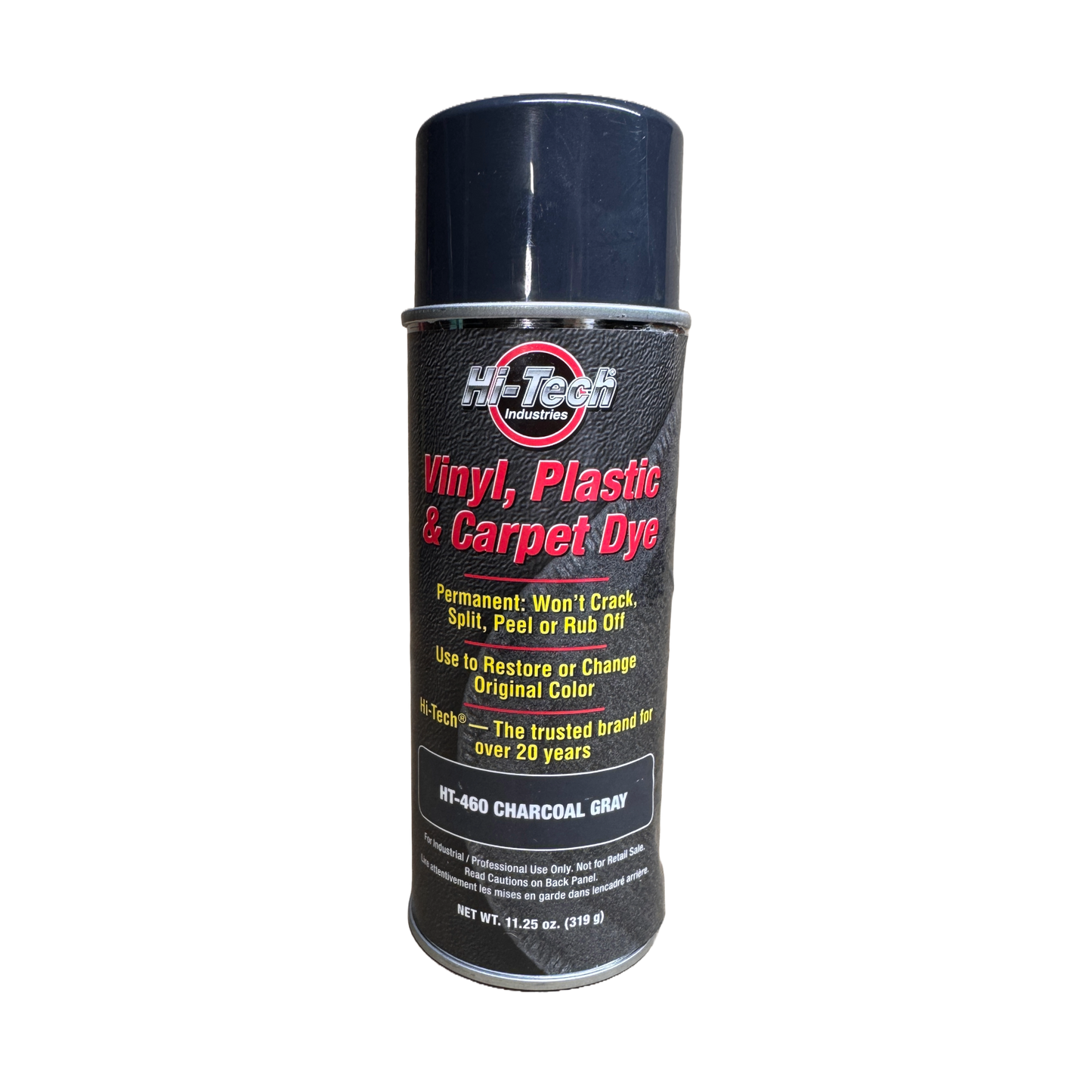 CHARCOAL GRAY HI-TECH VINYL PLASTIC & CARPET DYE