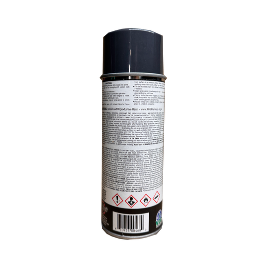 DARK CHARCOAL GRAY HI-TECH VINYL PLASTIC & CARPET DYE