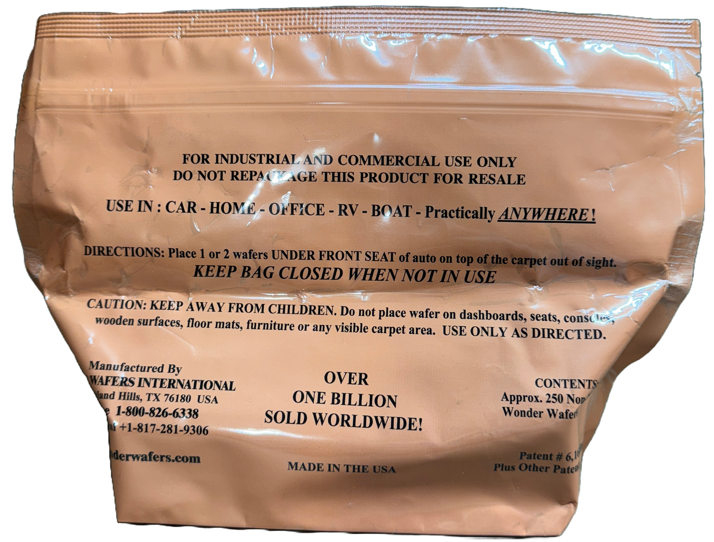 PEACH MANGO scented 250 Count Wonder Wafers