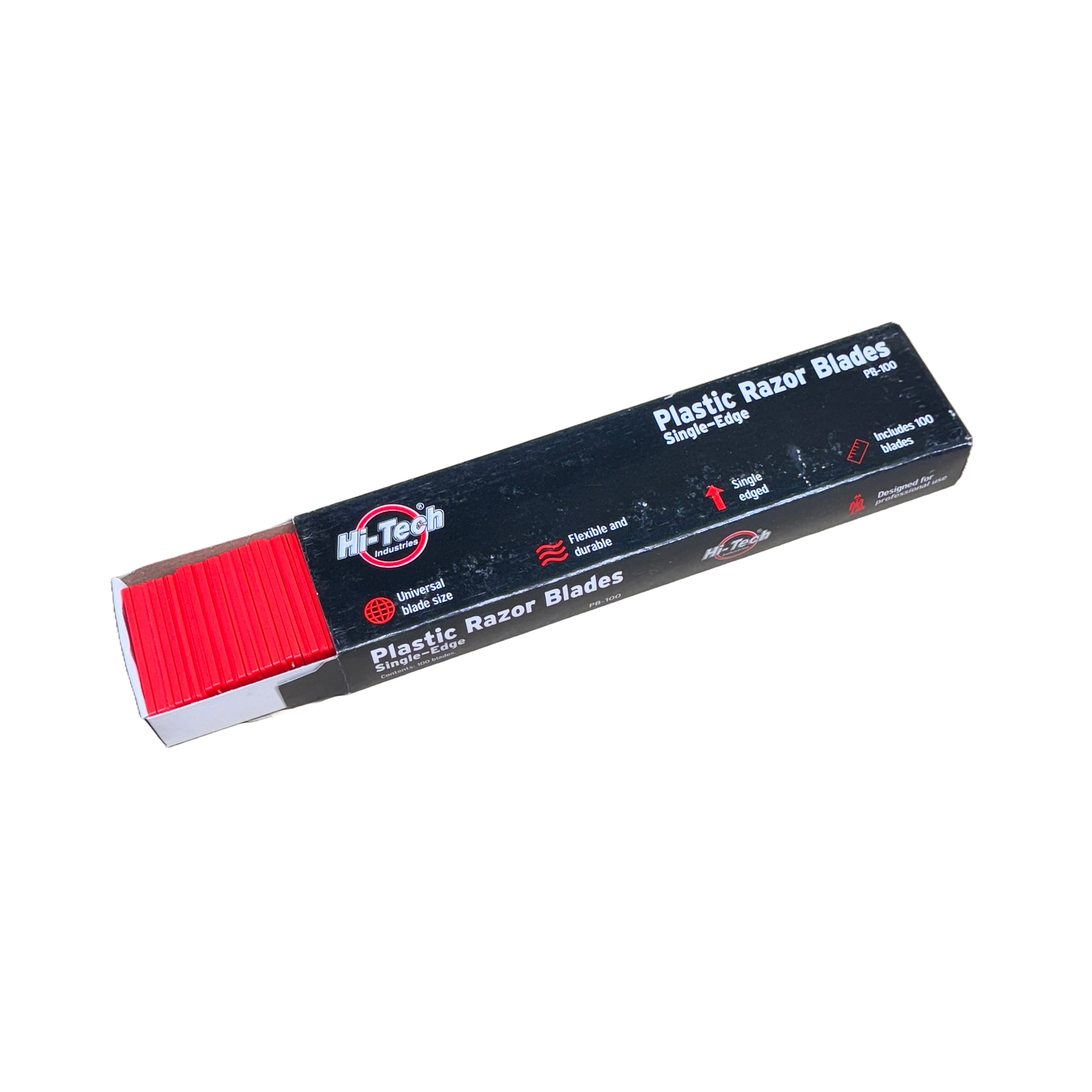 HTI PLASTIC RAZOR BLADES (100/BX)