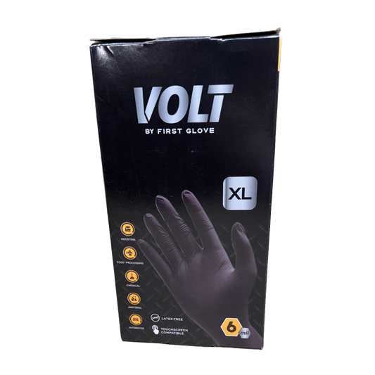 VOLT 6 MIL BLACK NITRILE - XL