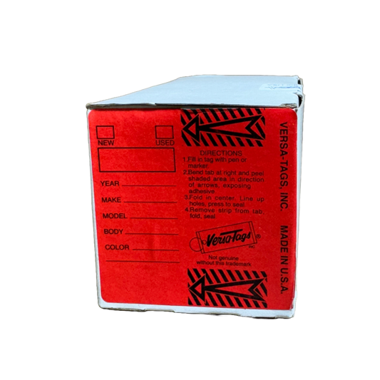 VERSA-TAGS RED
