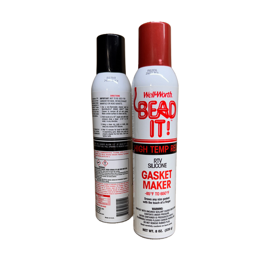 Bead It! High Temp Red RTV Silicone