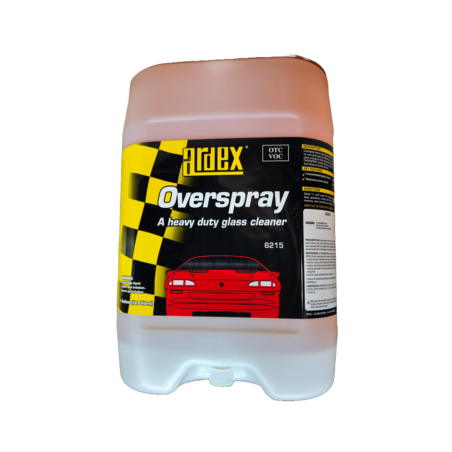 OVERSPRAY - 5 GAL CUBE