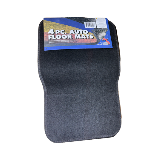 BLACK SIGNATURE PLUS FLOOR MAT SET