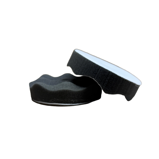 FINAL FINISH BLACK VELCRO WAFFLE FOAM - 4" (2/PK)