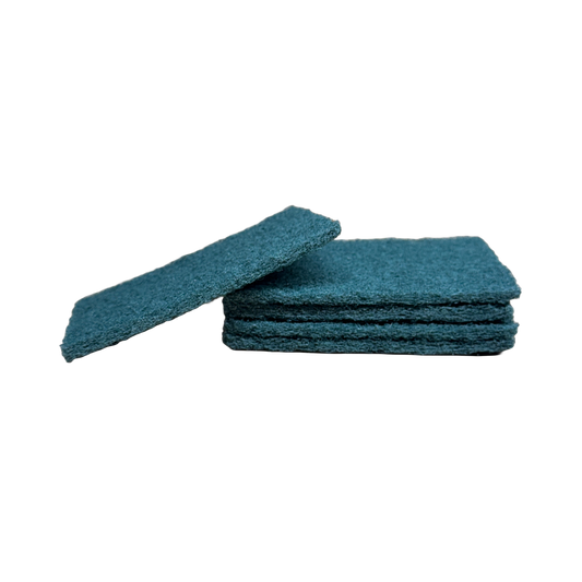 SCRUB PAD 4.5X6 GREEN - 10 PACK