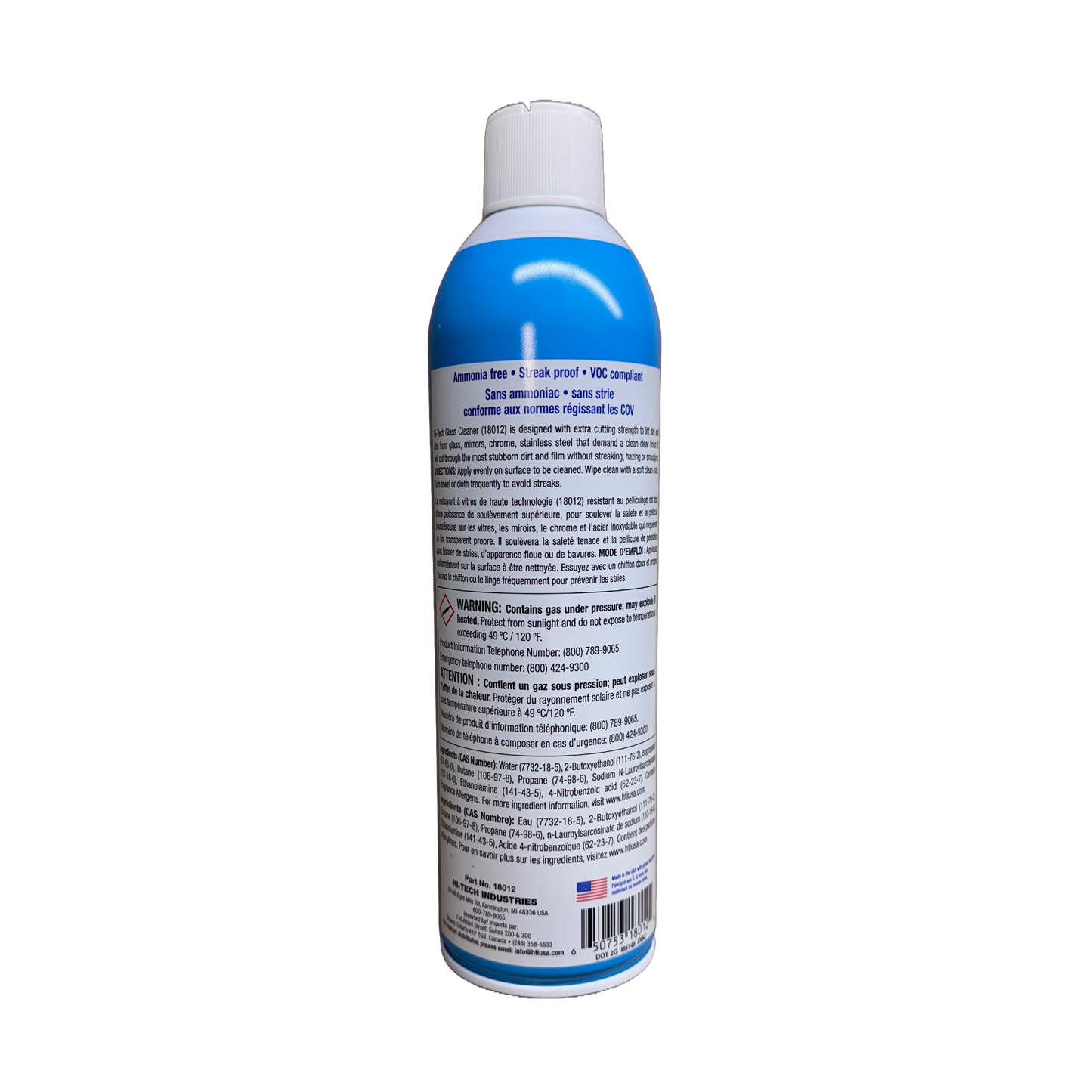 GLASS CLEANER - AMMONIA FREE