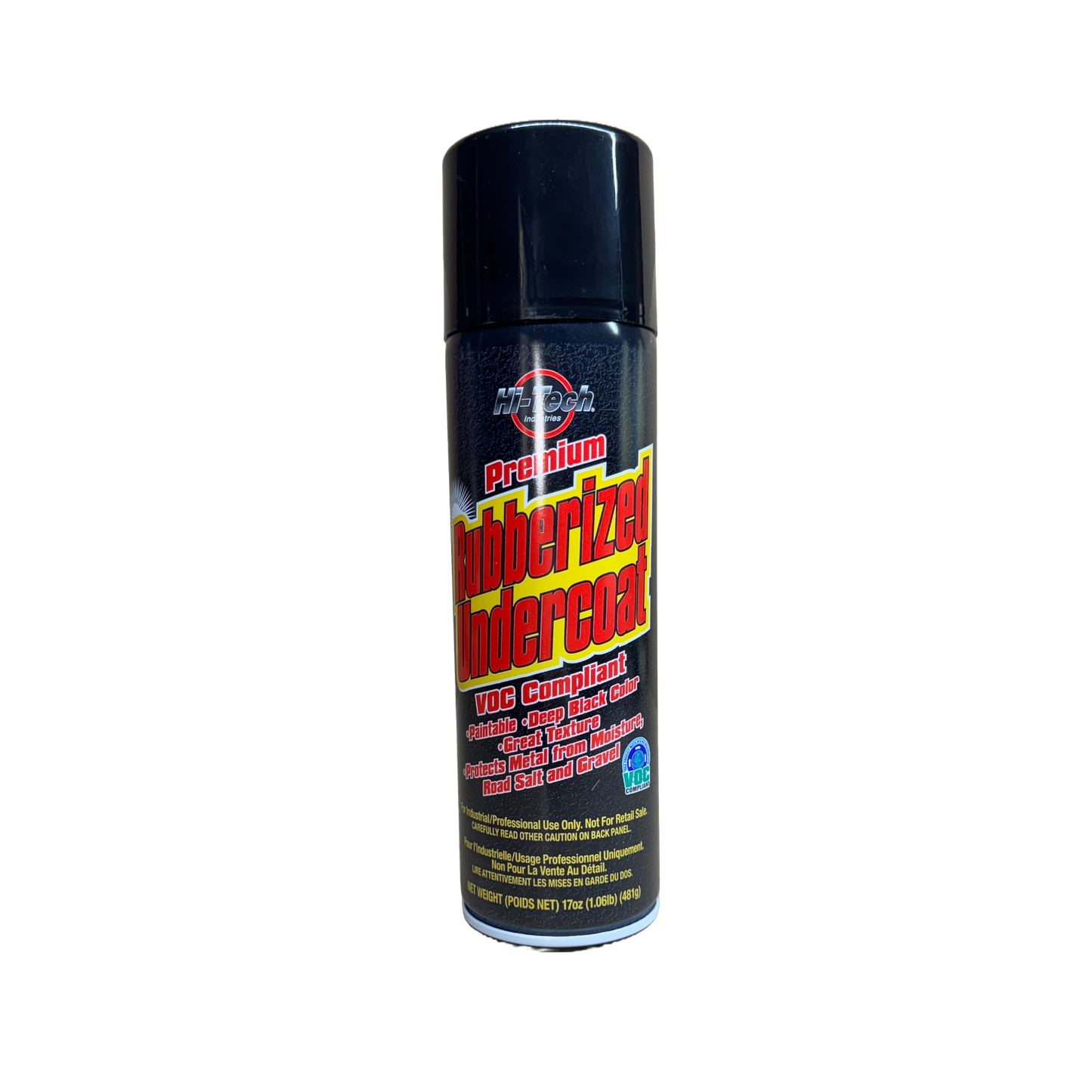 VOC COMPLIANT PAINTABLE RUBBERIZED UNDERCOAT