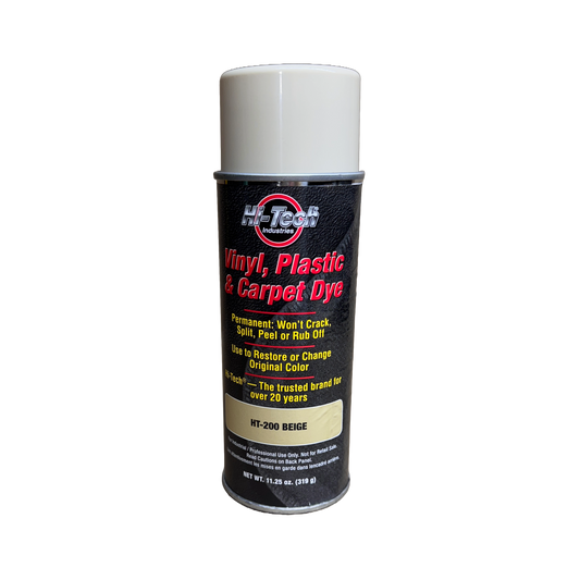 BEIGE  HI-TECH VINYL PLASTIC & CARPET DYE