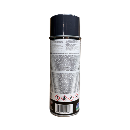 DARK CHARCOAL GRAY  HI-TECH VINYL PLASTIC & CARPET DYE