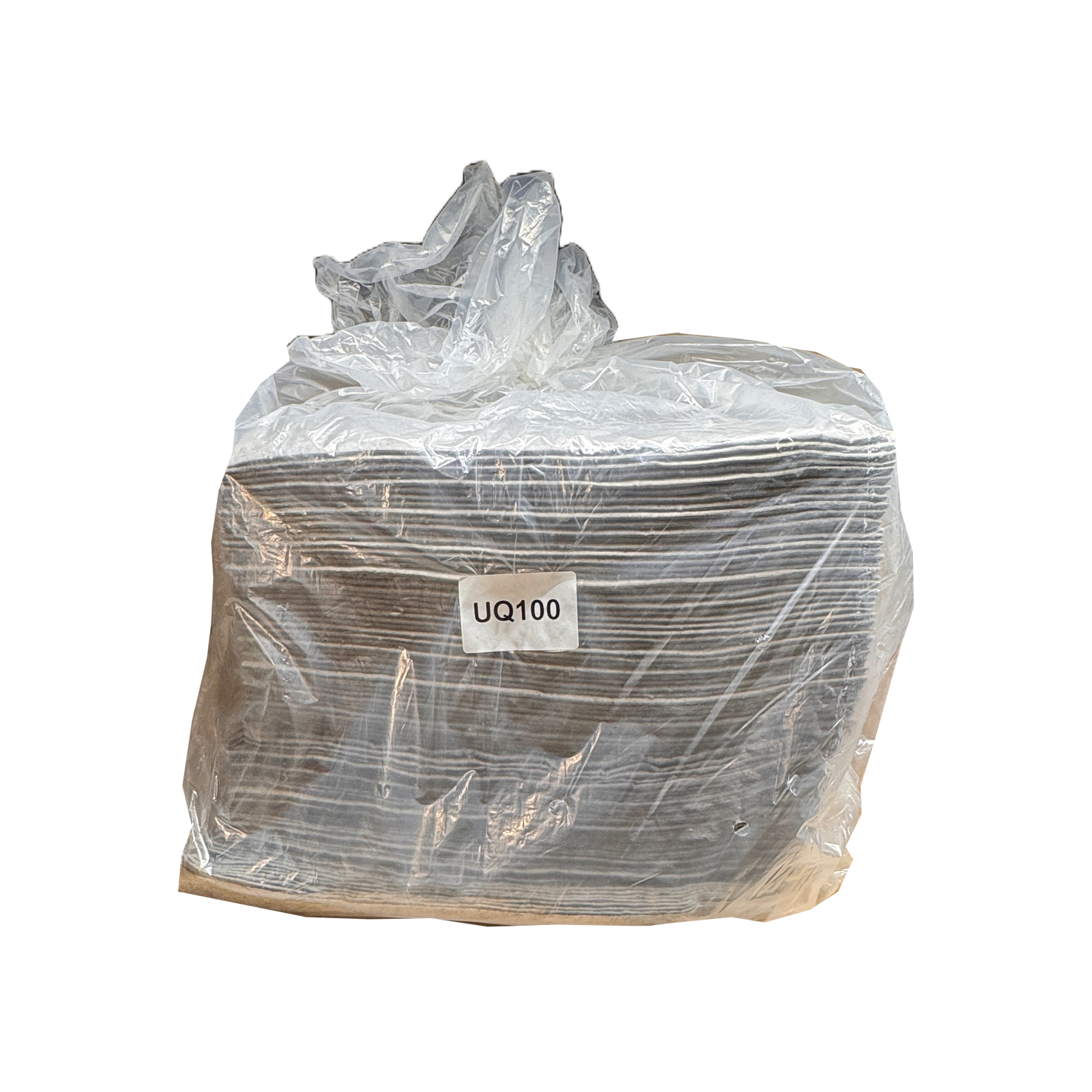 Heavy-weight sorbent pads, GRAY, SONIC BONDED PADS, 15"X17", 100/CS