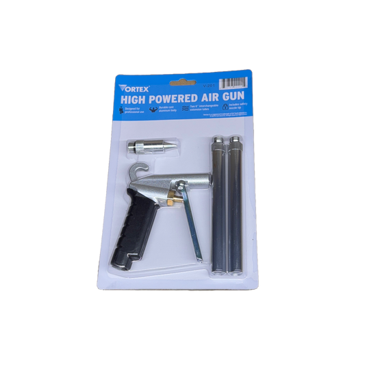 VORTEX HIGH POWERED AIR GUN W/ 2 PC EXT KIT